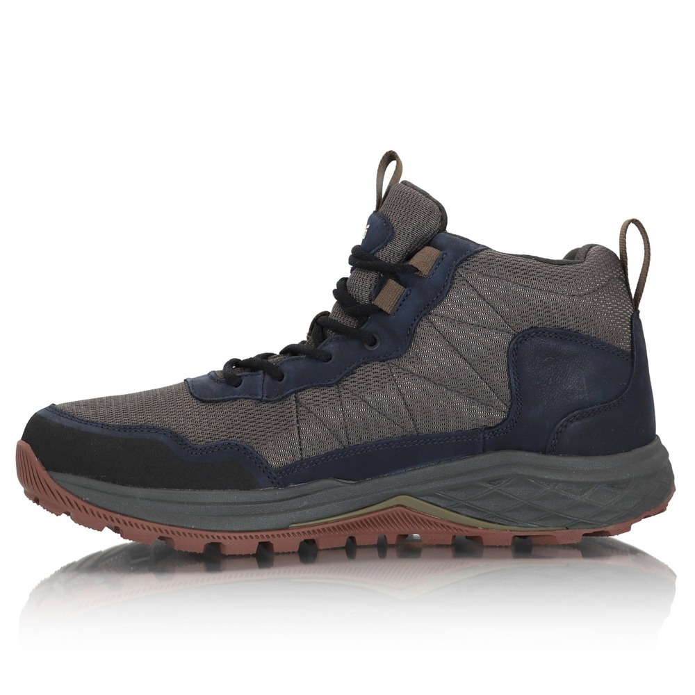 Teva Ridgeview Mid NEW Hiking Boots Mens 11 Blue Brown Waterproof Hiking Outdoor - Picture 4 of 11